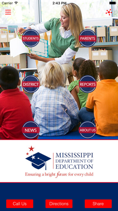Emulate iPhone app Mississippi Dept. of Education using MyAndroid