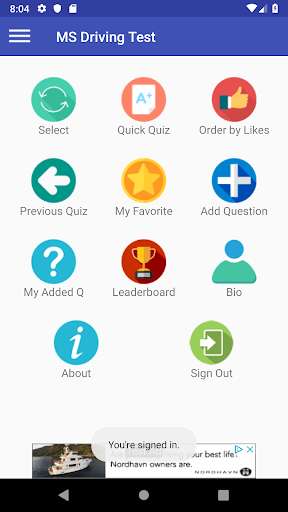 Run android online APK Mississippi DPS Permit Exam from MyAndroid or emulate Mississippi DPS Permit Exam using MyAndroid