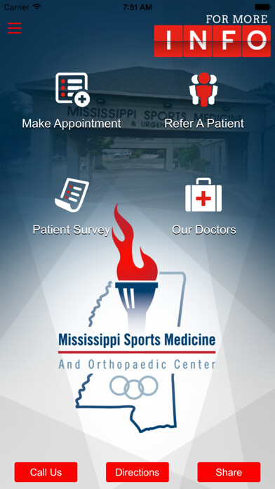 Emulate iPhone app Mississippi Sports Medicine using MyAndroid Emulate iPhone app Mississippi Sports Medicine using MyAndroid