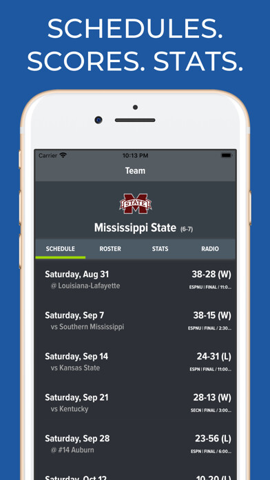 Emulate iPhone app Mississippi State Football App using MyAndroid Emulate iPhone app Mississippi State Football App using MyAndroid