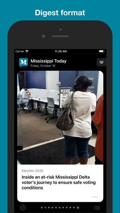 Emulate iPhone app Mississippi Today using MyAndroid Emulate iPhone app Mississippi Today using MyAndroid