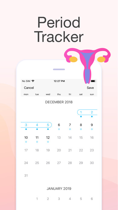 Emulate iPhone app Missy - Cycle & Period Tracker using MyAndroid Emulate iPhone app Missy - Cycle & Period Tracker using MyAndroid