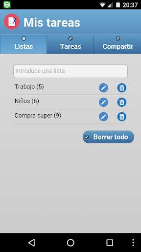 Run android online APK Mis Tareas from MyAndroid or emulate Mis Tareas using MyAndroid