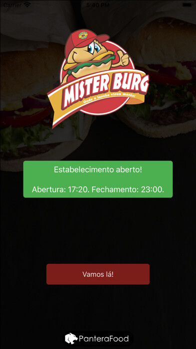 Emulate iPhone app Mister Burg using MyAndroid