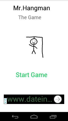 Run android online APK Mister Hangman The Game from MyAndroid or emulate Mister Hangman The Game using MyAndroid