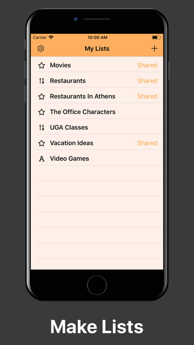Emulate iPhone app Mister Lister using MyAndroid Emulate iPhone app Mister Lister using MyAndroid