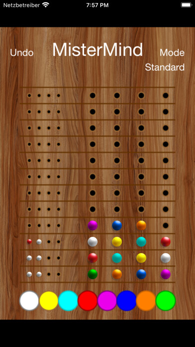 Emulate iPhone app MisterMind Game using MyAndroid Emulate iPhone app MisterMind Game using MyAndroid
