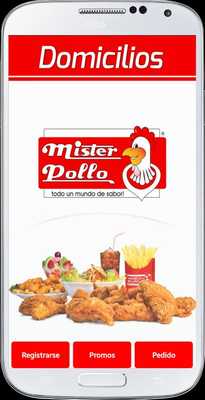 Emulate Android APK MISTER POLLO DOMICILIOS
