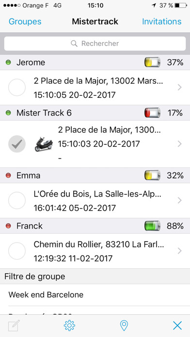 Emulate iPhone app Mister Track using MyAndroid Emulate iPhone app Mister Track using MyAndroid
