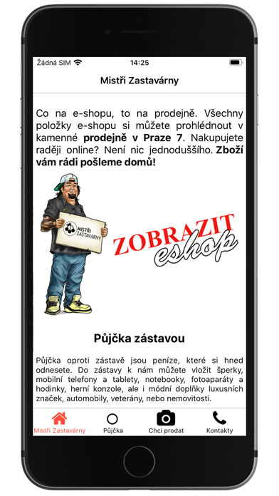 Emulate iPhone app Mist?i Zastavárny using MyAndroid Emulate iPhone app Mist?i Zastavárny using MyAndroid