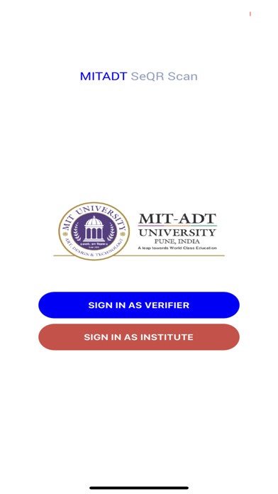 Emulate iPhone app MITADT SeQR Scan using MyAndroid