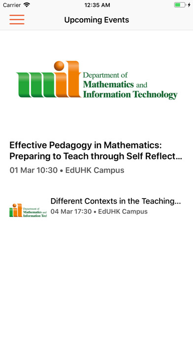 Emulate iPhone app M&IT@EdUHK using MyAndroid Emulate iPhone app M&IT@EdUHK using MyAndroid