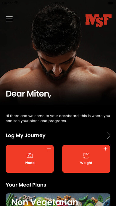 Emulate iPhone app Miten Says Fitness using MyAndroid Emulate iPhone app Miten Says Fitness using MyAndroid