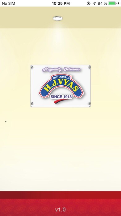 Emulate iPhone app Mithaiwala HJVyas using MyAndroid Emulate iPhone app Mithaiwala HJVyas using MyAndroid