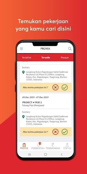 Run android online APK Mitra Kanggo - Gabung Menjadi Tukang Profesional from MyAndroid or emulate Mitra Kanggo - Gabung Menjadi Tukang Profesional using MyAndroid