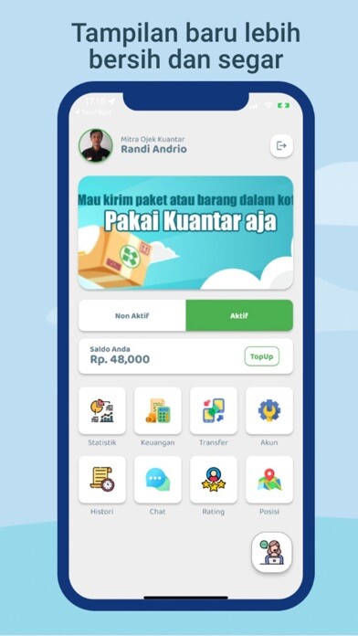 Emulate iPhone app Mitra Kuantar using MyAndroid Emulate iPhone app Mitra Kuantar using MyAndroid