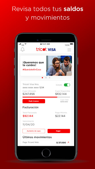 Run android online APK Mi Tricot Visa from MyAndroid or emulate Mi Tricot Visa using MyAndroid