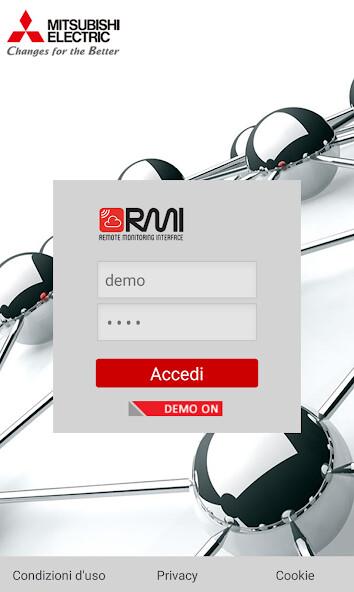 Emulate iPhone app Mitsubishi Electric RMI using MyAndroid Emulate iPhone app Mitsubishi Electric RMI using MyAndroid