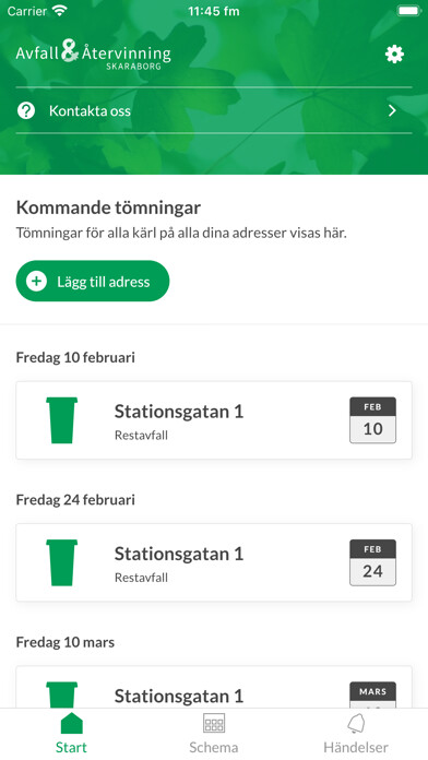 Emulate iPhone app Mitt Avfall Skaraborg using MyAndroid Emulate iPhone app Mitt Avfall Skaraborg using MyAndroid