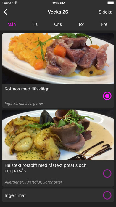 Emulate iPhone app Mitt Käk using MyAndroid Emulate iPhone app Mitt Käk using MyAndroid