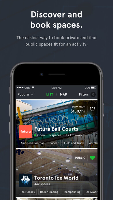 Emulate iPhone app MITURF - Find and Book Spaces using MyAndroid Emulate iPhone app MITURF - Find and Book Spaces using MyAndroid