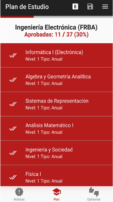 Emulate iPhone app Mi UTN using MyAndroid