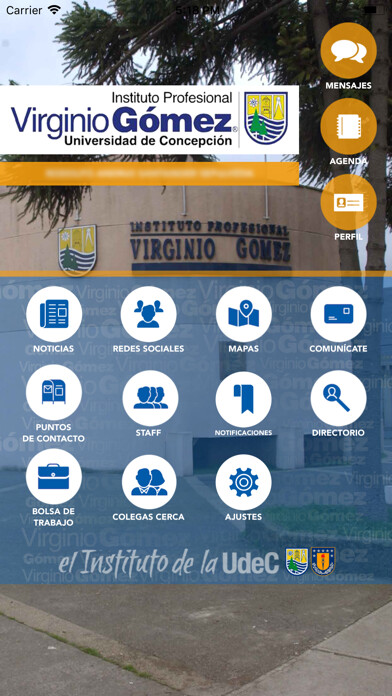 Emulate iPhone app Mi Virginio using MyAndroid Emulate iPhone app Mi Virginio using MyAndroid