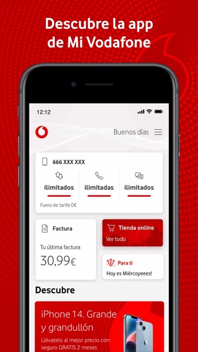 Emulate iPhone app Mi Vodafone using MyAndroid