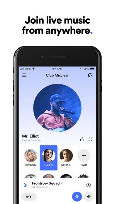 Emulate iPhone app Mixclear using MyAndroid
