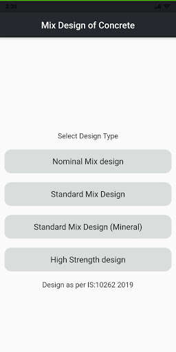 Run android online APK Mix Design of Concrete from MyAndroid or emulate Mix Design of Concrete using MyAndroid