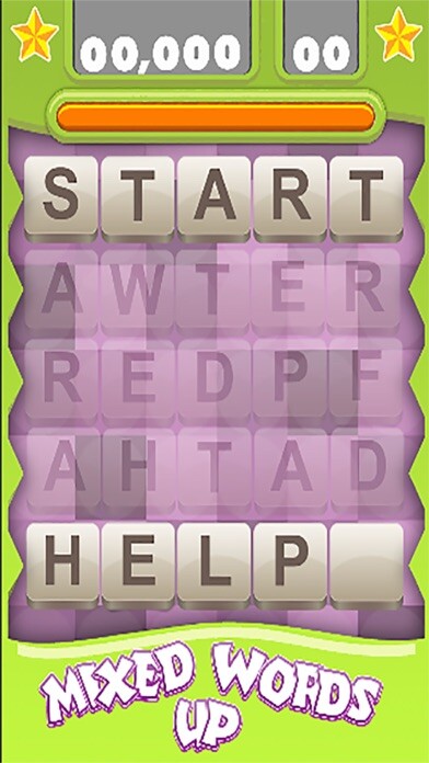 Emulate iPhone app Mixed Up Words Game using MyAndroid Emulate iPhone app Mixed Up Words Game using MyAndroid