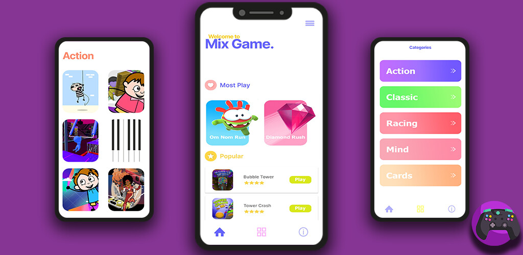 Run android online APK Mix Game from MyAndroid or emulate Mix Game using MyAndroid