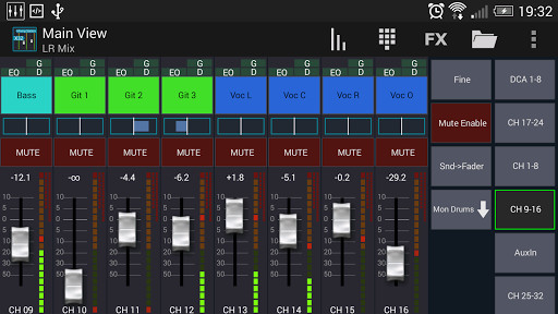 Run android online APK Mixing Station XM32 from MyAndroid or emulate Mixing Station XM32 using MyAndroid