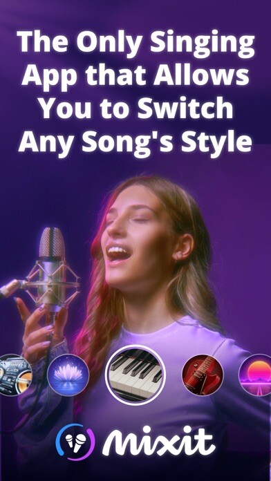 Emulate iPhone app Mixit: Sing & Create Covers using MyAndroid