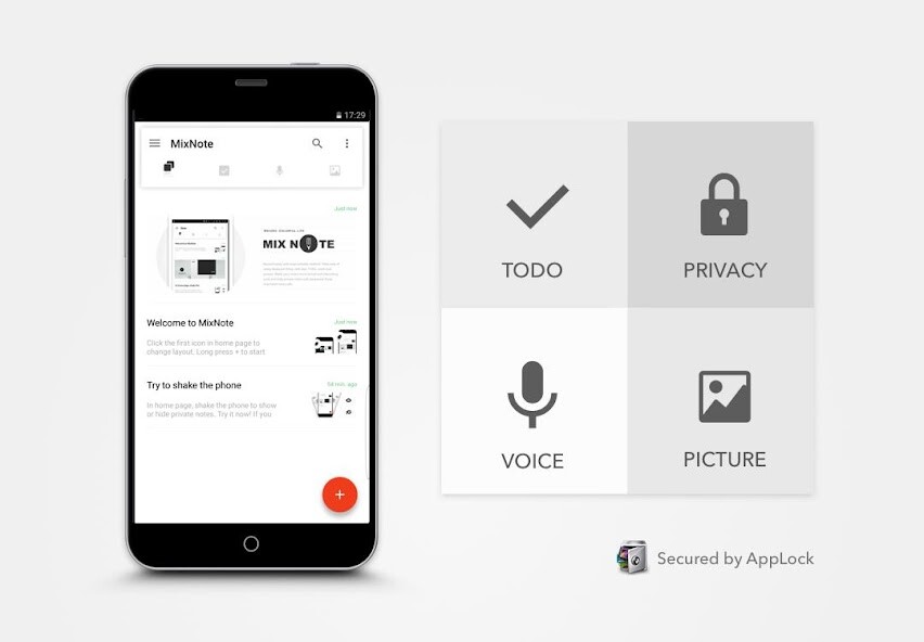 Emulate Android APK MixNote NotePad Notes