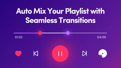 Emulate iPhone app Mixonset: Mashup Your Playlist using MyAndroid