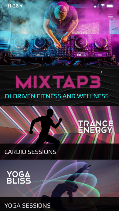 Emulate iPhone app MIXTAP3 using MyAndroid