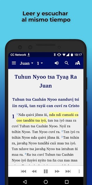 Run android online APK Mixtec San Juan Colorado Bible from MyAndroid or emulate Mixtec San Juan Colorado Bible using MyAndroid