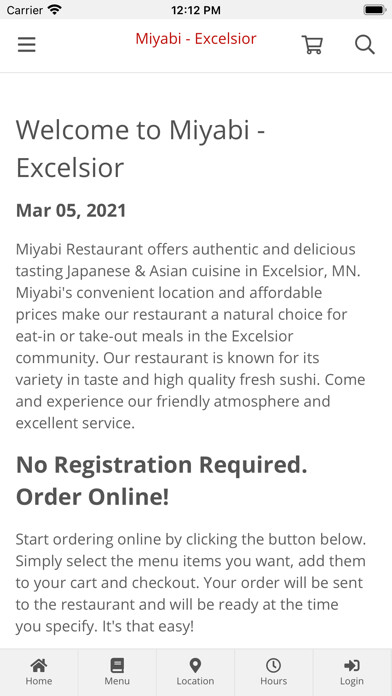 Emulate iPhone app Miyabi - Excelsior using MyAndroid Emulate iPhone app Miyabi - Excelsior using MyAndroid