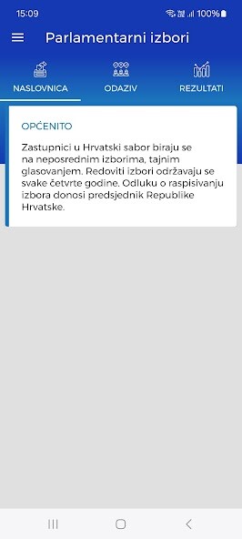 Emulate iPhone app mIzbori using MyAndroid
