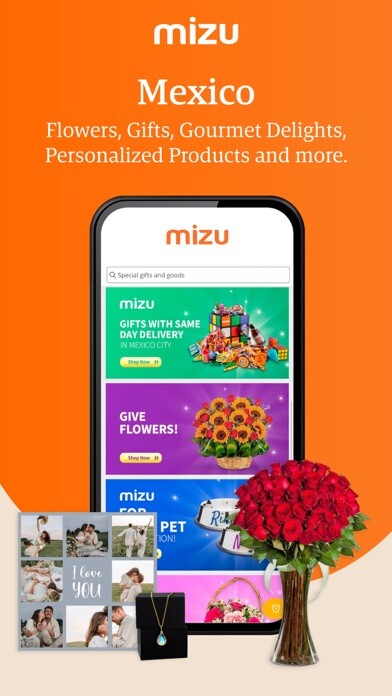 Emulate iPhone app Mizu – Gift & Flower Delivery using MyAndroid Emulate iPhone app Mizu – Gift & Flower Delivery using MyAndroid