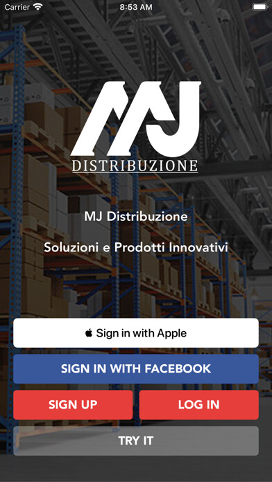 Emulate iPhone app MJ Distribuzione using MyAndroid Emulate iPhone app MJ Distribuzione using MyAndroid