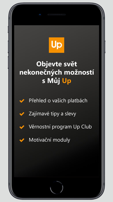 Emulate iPhone app Můj Up using MyAndroid