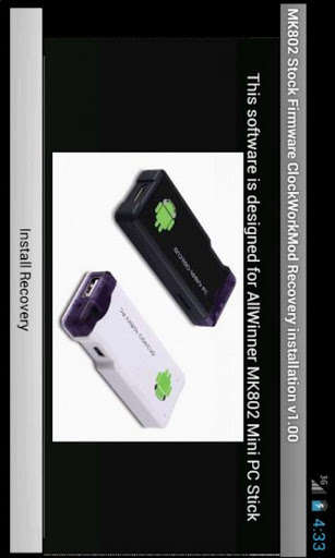 Emulate Android APK MK802 4.0.4 CWM Recovery Emulate Android APK MK802 4.0.4 CWM Recovery