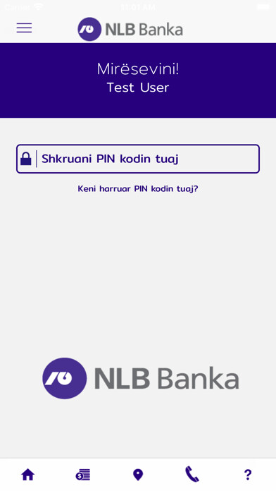 Emulate iPhone app mKlik NLB Kosova using MyAndroid Emulate iPhone app mKlik NLB Kosova using MyAndroid