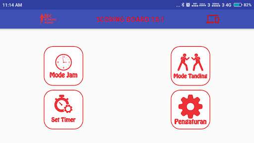 Emulate Android APK MK SCORE BOARD