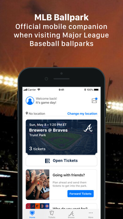 Emulate iPhone app MLB Ballpark using MyAndroid