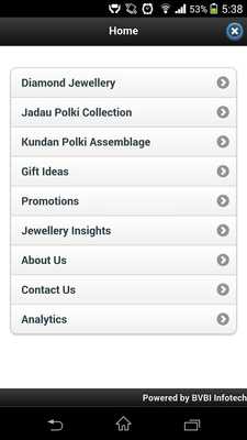 Emulate Android APK MLB Jewellers