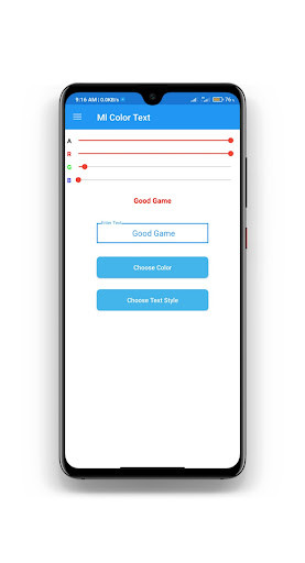 Run android online APK ML Color Text Generator from MyAndroid or emulate ML Color Text Generator using MyAndroid Run android online APK ML Color Text Generator from MyAndroid or emulate ML Color Text Generator using MyAndroid