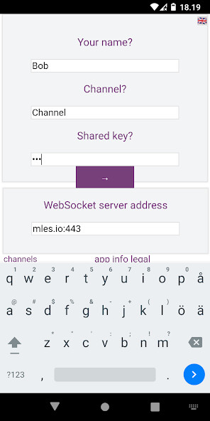 Run android online APK MlesTalk: char-based messenger from MyAndroid or emulate MlesTalk: char-based messenger using MyAndroid